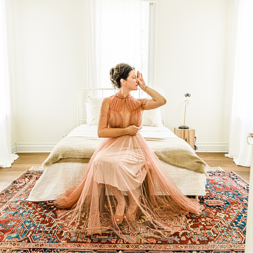 Emilia Wickstead stunning tulle midi dress